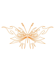 Tribal Butterfly Wildlif Vector Art Kids Coloring Pages Pdf, Free Vectors File